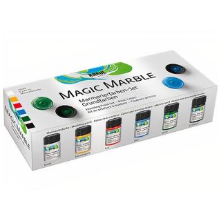 Kreul Sada farieb Hobby Line na mramorovanie- Magic Marble 6x20ml (Kreul Sada farieb Hobby Line na mramorovanie- Magic Marble 6 x 20 ml)