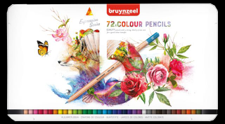 Sada farebných ceruziek Bruynzeel Expression - sada 72ks (Bruynzeel Expression colour pencils)