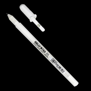 Sakura Gelly Roll Gélové Pero Biele 05 - 0.3 mm (Sakura Gelly Roll Gel Pen White 05 - 0.3 mm)