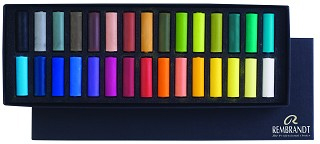 Suchý pastel REMBRANDT - sada 30 polovičných pastelov (Royal Talens Rembrandt Pastels)