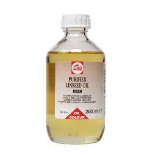 Talens ľanový olej čistený 027 - 250 ml (Talens oil - Purified linsed oil 027)