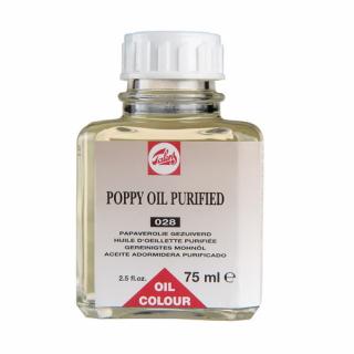 Talens makový olej čistený  pre olej 028 - 75 ml (Talens oil - Purified poppy oil 028)
