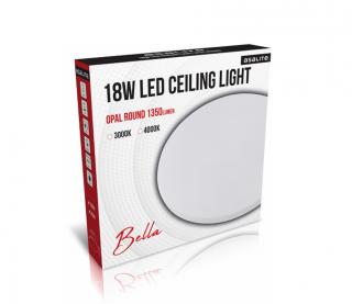 LED prisadená stropnica kruh 18 W BELLA Farba svetla (K): 3000