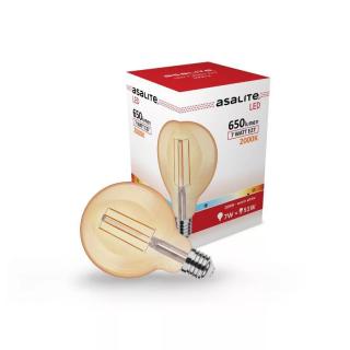 LED žiarovka E27 7W filament veľká banka G95 2000K