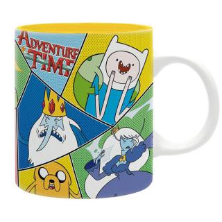 Adventure Time Characters Group Šálka