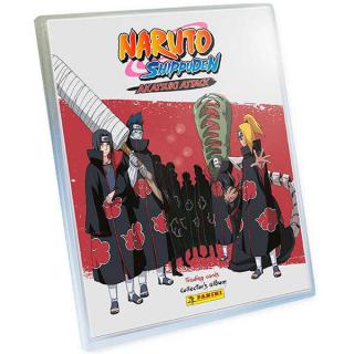 Album (binder) zberateľské karty Panini Naruto Shippuden Akatsuki Attack