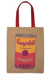 Andy Warhol Campbells Soup Taška (Tote Bag)