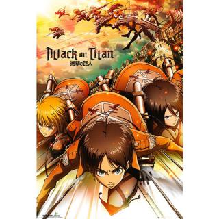 Attack on Titan Attack Poster 91,5 x 61 cm