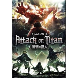 Attack on Titan Attack Season 2 Art Poster 91,5 x 61 cm