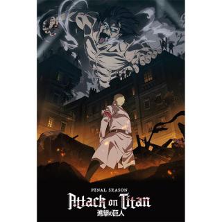 Attack on Titan Attack Season 4 Key Art Poster 91,5 x 61 cm