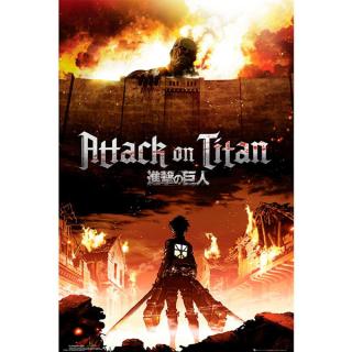 Attack on Titan Key Art Poster 91,5 x 61 cm