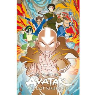 Avatar The Last Airbender Mastery of the Elements Poster 91,5 x 61 cm