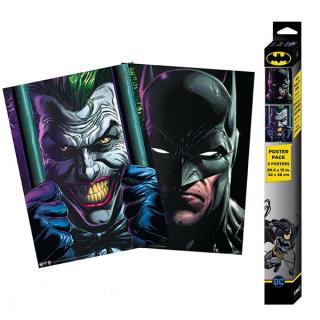 Batman and Joker Posters 2-Pack 52 x 38 cm