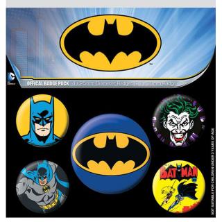 Batman Odznaky Mix 5-Pack