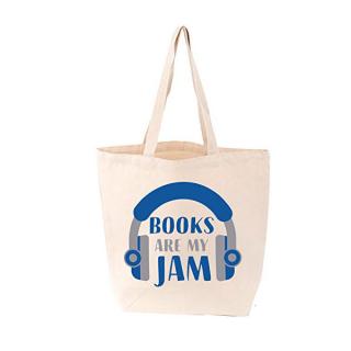 Books Are My Jam Taška (Tote Bag)
