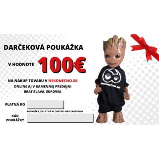 Darčeková poukážka Nekonecno.sk v hodnote 100 €