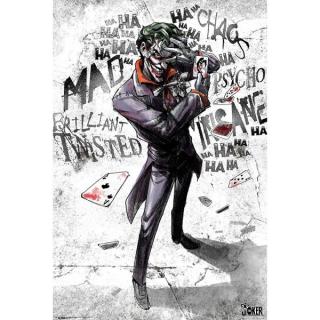 DC Comics Joker Type Poster 91,5 x 61 cm