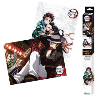 Demon Slayer Series 3 Posters 2-Pack 52 x 38 cm