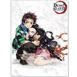Demon Slayer Tanjiro & Nezuko Snow Poster 91,5 x 61 cm