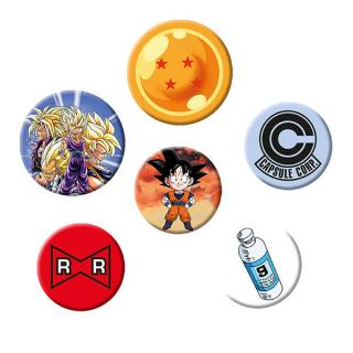 Dragon Ball Odznaky 6-Pack