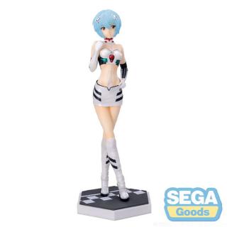 Evangelion Luminasta PVC Statue Evangelion Racing Rei Ayanami Pit Walk 21 cm