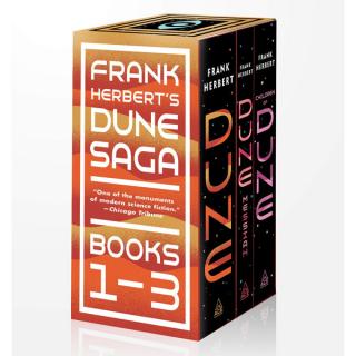Frank Herbert's Dune Saga 3-Book Boxed Set: Dune, Dune Messiah, and Children of Dune