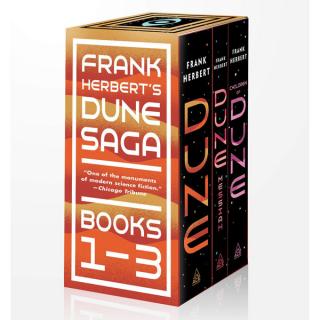 Frank Herberts Dune Saga 3-Book Boxed Set: Dune, Dune Messiah, and Children of Dune