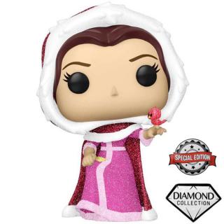 Funko POP! Beauty and The Beast: Winter Belle Diamond Collection Glitter Special Edition