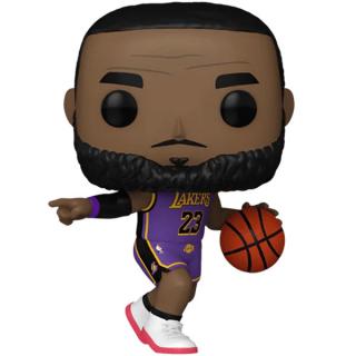 Funko POP! NBA: LeBron James Purple Jersey (Los Angeles Lakers)