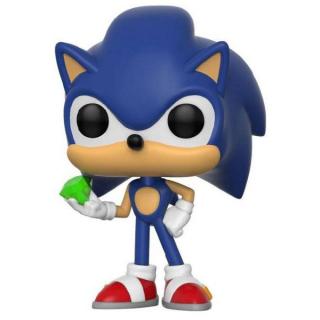 Funko POP! Sonic The Hedgehog: Sonic with Emerald