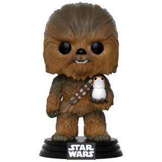 Funko POP! Star Wars: Chewbacca with Porg