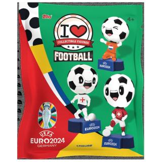 Futbalové figúrky Topps UEFA EURO 2024 I Love Football Collectors Pack