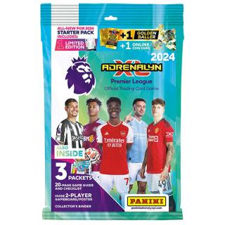 Futbalové karty Panini Premier League 2023/2024 Adrenalyn Starter Set