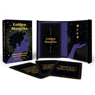 Golden Mantras: Affirmation Deck and Guidebook