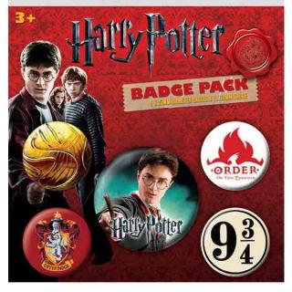 Harry Potter Gryffindor Odznaky (5-Pack)