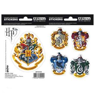 Harry Potter Hogwarts Houses Nálepky 2-Pack (16 x 11cm)