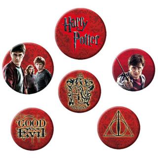 Harry Potter Icon Pack Odznaky 6-Pack