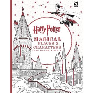 Harry Potter Magical Places & Characters Coloring Book