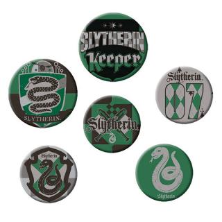 Harry Potter Slytherin Odznaky 6-Pack