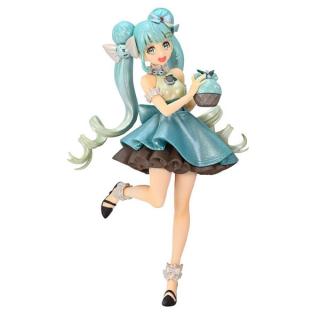 Hatsune Miku PVC Statue Hatsune Miku Chocolate Mint Pearl Color 17 cm