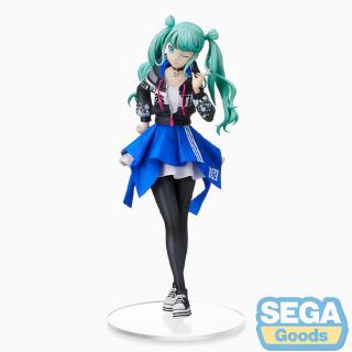 Hatsune Miku SPM PVC Statue Street Sekai Miku 21 cm