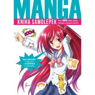 Manga - kniha samolepek