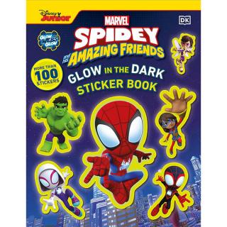 Marvel Spidey and His Amazing Friends Glow in the Dark Sticker Book