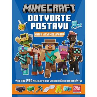 Minecraft: Dotvorte postavu - Kniha so samolepkami