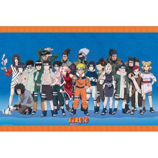 Naruto Poster Konoha ninjas 91,5 x 61 cm