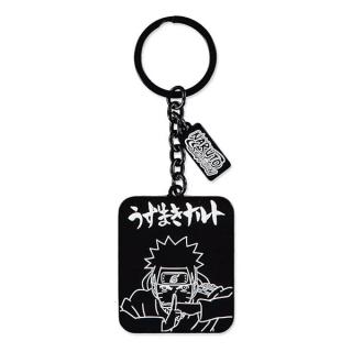 Naruto Shippuden Metal Keychain Line Art Kľúčenka (kovová)