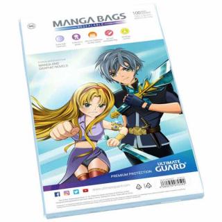 Obaly na komiksy Ultimate Guard Manga Bags Re-Sealable (100)