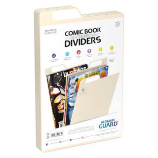 Oddeľovač na komiksy Ultimate Guard Premium Comic Book Dividers Sand (25)