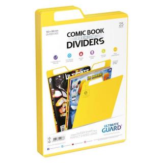 Oddeľovač na komiksy Ultimate Guard Premium Comic Book Dividers Yellow (25)