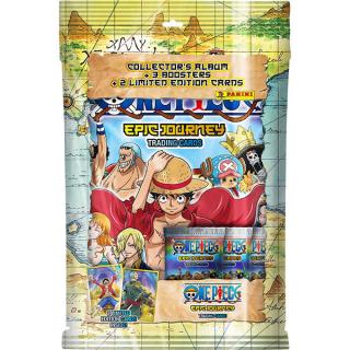 One Piece Epic Journey Trading Cards Starter Set Album + Limited Cards